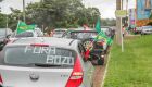 PROTESTO NA CAPITAL: Carreata na Afonso Pena pede 'vacina j&aacute;' e "fora Bolsonaro"