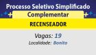 BONITO e mais 03 munic&iacute;pios de MS, IBGE abre mais 38 vagas do Censo, veja como fazer inscri&ccedil;&atilde;o