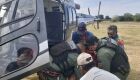 Idoso é resgatado de helicóptero após ser picado por cobra no Pantanal
