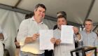 Governador e Prefeito assinam convênio para pavimentação da Cohab em Bonito