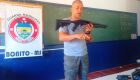 Guardas municipais participam de curso de armamento e tiro em Bonito