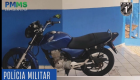 Polícia Militar de Bonito recolhe motocicleta conduzida adolescente de 16 anos