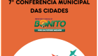 Prefeitura de Bonito realiza Conferência Municipal das Cidades no dia 13 de junho