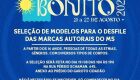 Festival de Inverno de Bonito Promove Seleção de Modelos para Desfile de Marcas Autorais do MS