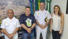 Josmail recebe Capit&atilde;o da Marinha, Cleyton Batista e Suboficial Tomaz Delmiro