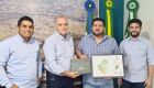 secret&aacute;rio de Governo, Jary Neto re&uacute;ne com presidente da Aprosoja/MS, Jorge Michelec, e sua equipe