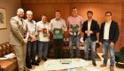 Prefeito e autoridades participam de reuni&atilde;o sobre 3&ordm; Festival de Cinema Sul-americano de Bonit