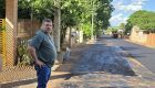 Prefeito destaca asfalto na Vila Machado e reforça compromisso com melhorias na cidade