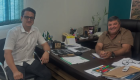 Josmail recebe Presidente da Câmara de Vereadores de Bonito