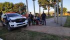 Guarda Municipal de Bonito realiza patrulhamento e aproximação com crianças e adolescentes na Praça 