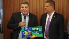 Prefeito Josmail Rodrigues convida senador Nelsinho Trad para o Bonito em Bras&iacute;lia