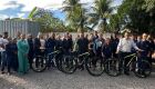 Prefeitura de Bonito entrega 60 bicicletas para agentes de sa&uacute;de