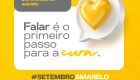 Setembro Amarelo: Prefeitura de Bonito destaca a import&acirc;ncia dos cuidados com a sa&uacute;de mental