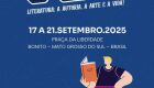 FLIB 2025 ser&aacute; realizada de 17 21 de setembro na Pra&ccedil;a da Liberdade