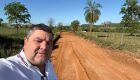 Josmail vistoria estradas vicinais em Bonito