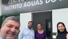 Prefeito acompanha instala&ccedil;&atilde;o da antena da Claro no Distrito &Aacute;guas do Miranda