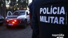 B&ecirc;bado acerta soco e derruba policial militar durante surto em rodeio