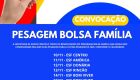 Prefeitura convoca todos os benefici&aacute;rios do Programa Bolsa Fam&iacute;lia em Bonito