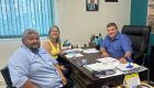 Prefeito de Bonito recebe vereadores Ad&atilde;o Duarte e Michele Flores 