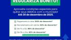 Programa Regulariza Bonito oferece condi&ccedil;&otilde;es especiais para quita&ccedil;&atilde;o de d&eacute;bitos at&eacute; 30 de dezembro 