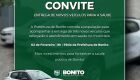 Prefeitura convida popula&ccedil;&atilde;o para entrega de ve&iacute;culos que devem refor&ccedil;ar sa&uacute;de em Bonito