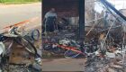 Loja de bicicletas &eacute; furtada e incendiada por dupla em MS