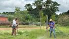 Secretaria Municipal de Obras realizou o Mutir&atilde;o de Limpeza no Assentamento Guaicurus