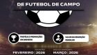 Inscri&ccedil;&otilde;es est&atilde;o abertas para o Campeonato Municipal de Futebol de Campo 2026 em Bonito