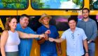 Prefeitura de Bonito entrega novo &ocirc;nibus escolar para refor&ccedil;ar a rede municipal de ensino