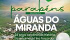 &Aacute;guas do Miranda completa 23 anos com crescimento impulsionado pelo turismo e melhorias  