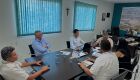 Josmail se re&uacute;ne com  representantes da Sanesul 