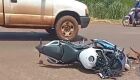 Morre motociclista atropelado por caminhonete em MS