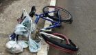 M&atilde;e e crian&ccedil;a s&atilde;o atropeladas por moto e condutora foge  