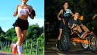 Mulher transforma luto em combust&iacute;vel e encontra no esporte  