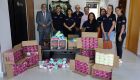 Pol&iacute;cia Civil recebe doa&ccedil;&atilde;o de absorventes e refor&ccedil;a campanha contra a pobreza menstrual em MS