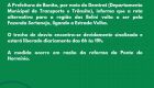 Desvio para balne&aacute;rios em Bonito passa a ter novo acesso durante reforma de ponte