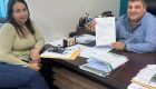 Josmail recebe representante do Distrito &Aacute;guas do Miranda