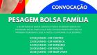 Sa&uacute;de convoca fam&iacute;lias para segunda etapa da pesagem obrigat&oacute;ria do Bolsa Fam&iacute;lia