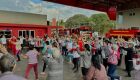 Grupo Conviver Idosos participou de uma atividade especial no Corpo de Bombeiro