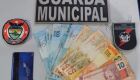 Guarda Municipal recupera pertences de v&iacute;tima de roubo e prende autor em flagrante em Bonito