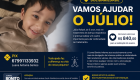 Campanha solid&aacute;ria busca arrecadar R$ 840 para exame de crian&ccedil;a em tratamento de doen&ccedil;a respirat&oacute;ria