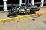 Motociclista envolvido em acidente com morte estava bêbado e não era habilitado