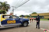 Guarda Municipal apoia corrida em campanha do Outubro Rosa em Bonito