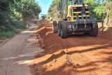 Estrada de acesso ao Aterro Sanitário de Bonito está fechada