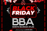 Bonito Bilíngue Atlas oferece descontos especiais na Black Friday para cursos de inglês