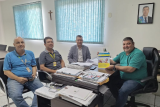 Josmail Rodrigues recebe representantes dos Correios de Mato Grosso do Sul