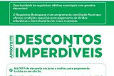 REFIS 2025 oferece até 90% de desconto para regularização de dívidas em Bodoquena