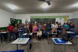 Aula inaugural do Programa Brasil Alfabetizado é realizado na Escola Durvalina Dorneles  