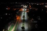 Avenida Heron do Couto recebeu novas lâmpadas de LED e já ganha pintura de sinalização 