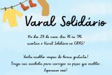 Varal Solidário estará disponível dia 29 de maio em Bonito